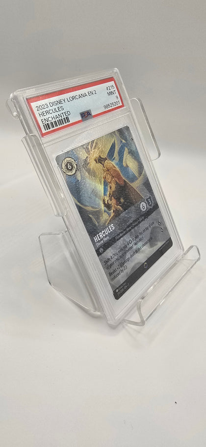 Hercules (divine Hero) 215/204 -Floodborn Disney Lorcana - PSA Grade 9 (..Mint)