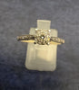 9CT YELLOW GOLD RING APX 1.5G