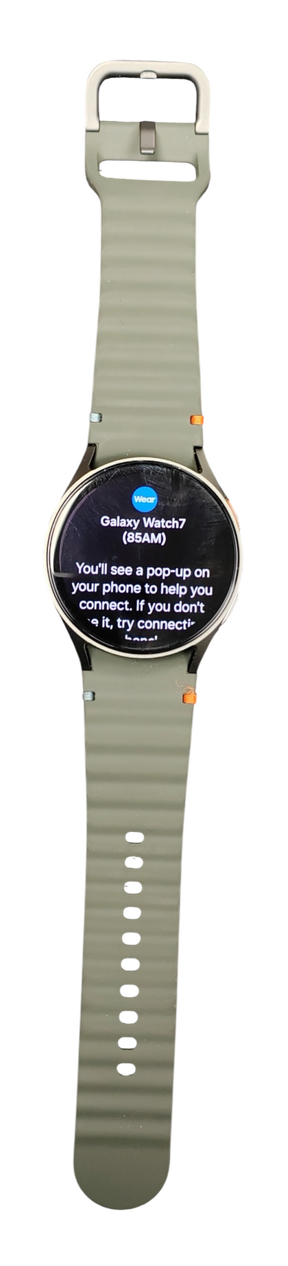 Samsung Watch Series 7 40mm GPS - Green silicone strap  **Unboxed**