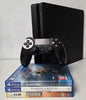 Sony Playstation 4 500GB Slim Console & 3 Games