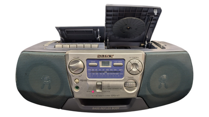 Sony CFD-V7 Cassette/CD Boombox *COLLECTION ONLY*