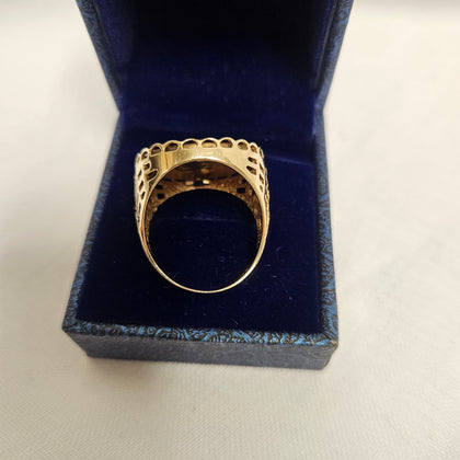 1911 Half Sovereign Mounted in 9ct Ring
