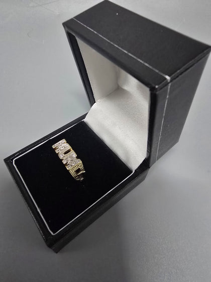9ct Gold MUM Ring 375 2.9G Size L