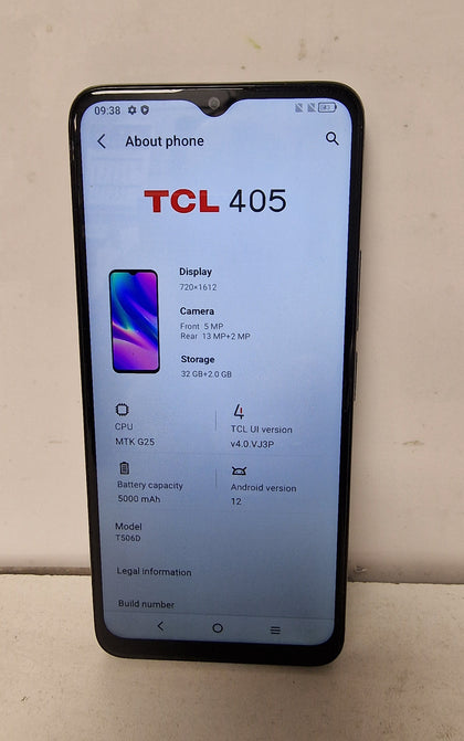 TCL 405 32GB Dark Grey - Unlocked