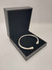 (925 Hallmarked&Tested) 58G Silver Bangle