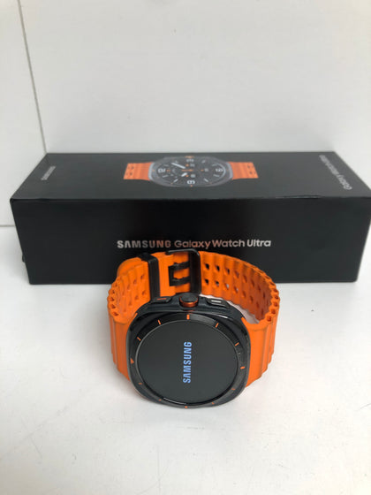 Samsung Galaxy Watch Ultra LTE Titanium Grey 47MM Marine Band Orange Unlocked