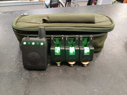 Gardner Atts Iw Underlit Bite Alarms & V2 Attx Receiver