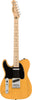 Squier Affinity Telecaster in Butterscotch Blonde Left Handed