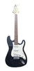 Power Play Black & White Electric Guitar