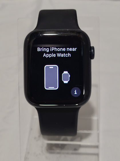 Watch SE 2nd Gen (GPS), Midnight Aluminium, 44mm with M/L strap