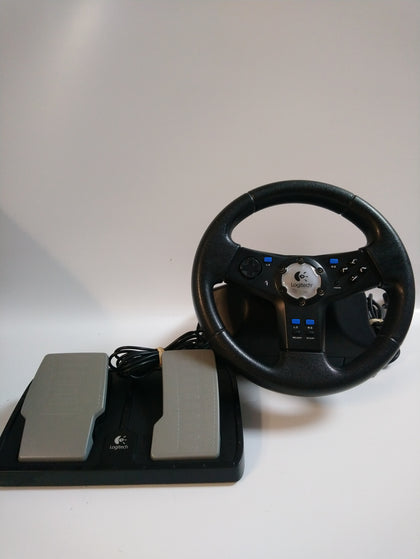 PS2 Logitech wheel e-x2a12