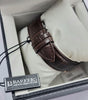 Barker's of Kensington Automatic Rose and Steel Men’s Watch With Brown Strap **NEW OTHER**