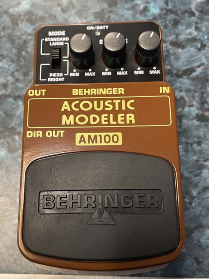 Behringer Acoustic Modeler Guitar Pedal