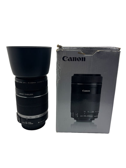 Canon EFS 55-250mm f/4-5.6 Is II Lens