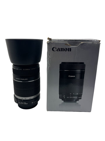 Canon EFS 55-250mm f/4-5.6 Is II Lens