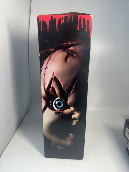 Mezco Child's Play 15Inch Scarred Talking Chucky Figure with Sound