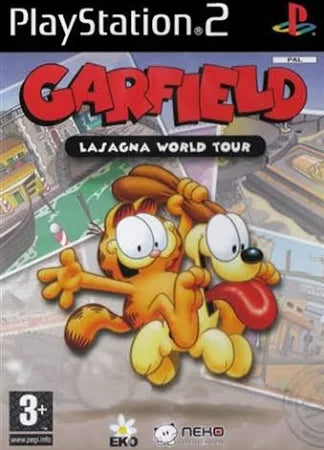 Garfield Lasagna WORLD Tour Sony PS2 Playstation 2