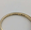 375 Hallmarked 9CT, Yellow Gold, Wishbone Ring, Size R, 1.5G