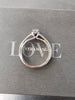Vera Wang Love Collection 18ct 0.3 Diamond Ring With Sapphire Stones
