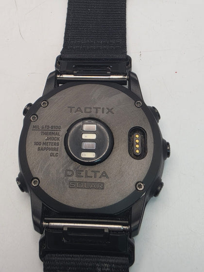 Garmin Tactix Delta - Solar Edition | Premium Tactical GPS Watch Black DLC