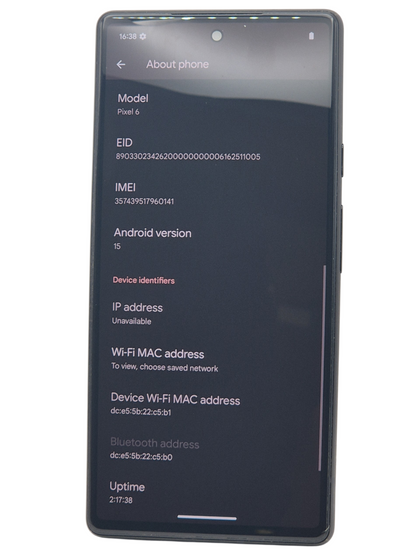 Google Pixel 6 64GB - 2 YEAR WARRANTY