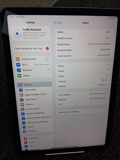 Apple iPad Air 5th Gen 10.9 inches