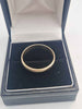 9ct Yellow Gold Plain Wedding Band Ring - 3.14 Grams - Size U9ct Yellow Gold Plain Wedding Band Ring - 3.14 Grams - Size U