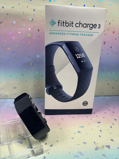 Fitbit Charge 3 Advanced Health + Fitness Tracker Graphite Black, B