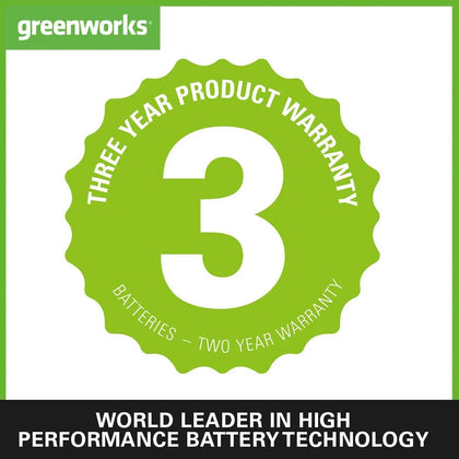 Greenworks 24V 30cm Cordless Brushless Chainsaw with 4Ah Battery & Charger