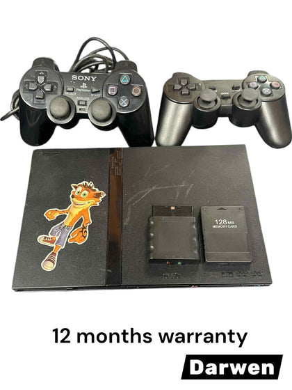 PlayStation 2 with Need For Speed Underground 2 + 2 pads + 128gb memory card