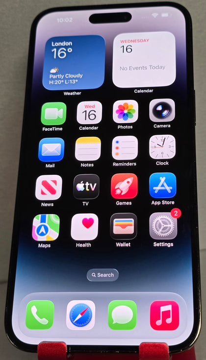 Apple iPhone 14 Pro Max 128GB Space Black, 79% Battery Health ***Unlocked, Unboxed***