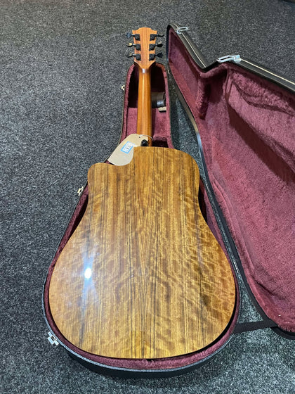 LÃG Tramontane Dreadnought Cutaway Acoustic Guitar with HyVibe