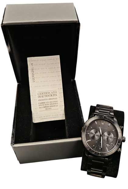 Armani Men's Chronograph Watch AR112408 ***Boxed***