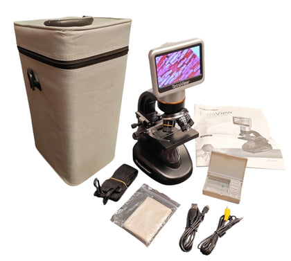 Celestron Tetraview Electronic Microscope w/case