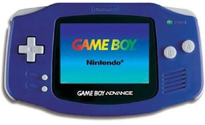 Nintendo Game Boy Advance Video Game Console Gameboy Indigo