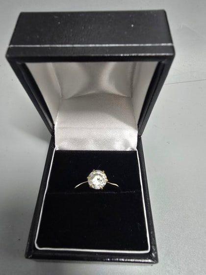 9ct Gold Ring 375 1.7G Size N