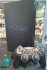 Sony Playstation 2 Charcoal Black Console with 3rd Party Controller