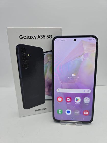 SAMSUNG GALAXY A35 5G 128GB UNLOCKED - BOXED - EXCELLENT CONDITION - FREE P&P