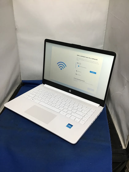 Hp White Chromebook Laptop 14.0