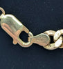 375 Hallmarked 9CT, Yellow Gold, Curbed Chain W/ Lobster Lock, 18", 12.32G, Boxed