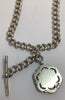 Silver Albert Chain - 19”