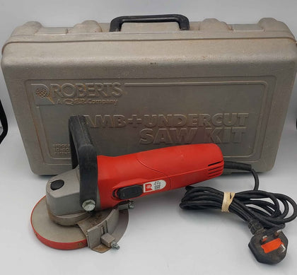 Roberts 10-41 240v jamb saw undercutting tool and travel case