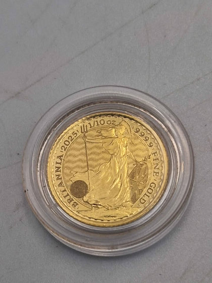 2026 1/10 OZ 22ct 10 Pound Coin - Unboxed With Capsule