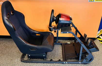 Custom-Built Thrustmaster Racing Simulator Rig