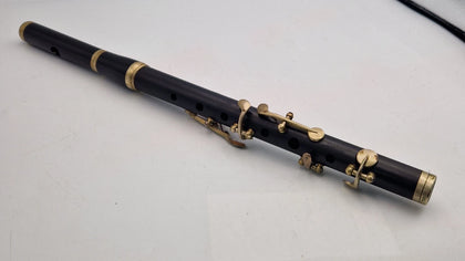Miller Browne BB High Pitch 5-Key Marching Flute – Traditional Military Band Instrument