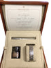 Dreyfuss & Co hand made Swiss two tone luxury quartz watch with gift set