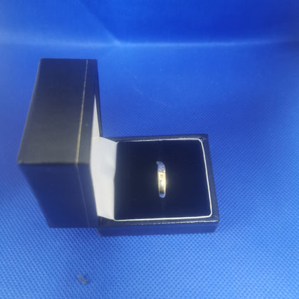 1.4G 9K(Hallamrked) DIA RING Size l Boxed