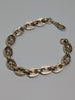 9ct gold figure of eight patterned bracelet