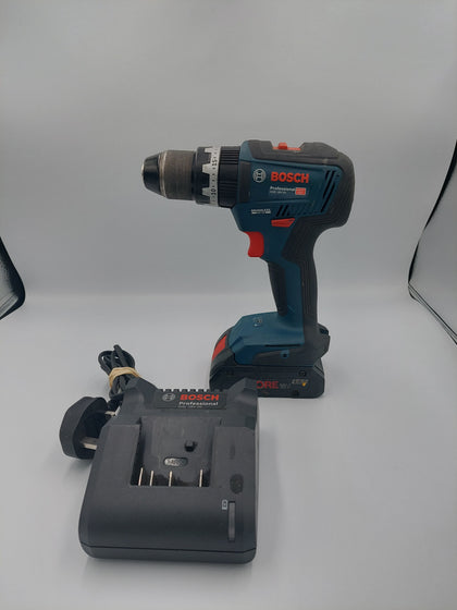 Bosch GSB 18V-55 18V Cordless Combi Drill - Unboxed with 4.0Ah Battery and Charger