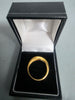 9CT Gold Ring With Green Stones 375 3.4G Price